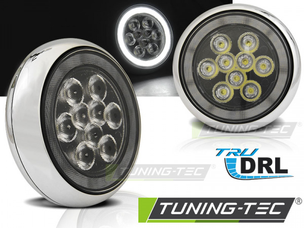 Upgrade LED Nebelscheinwerfer / Tagfahrlicht für Mini Cooper R55 / R56 / R57 Chrom